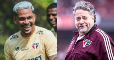 Até 2026 com Luciano: Casares confirma +1 reforço no São Paulo (Foto: Reprodução/Montagem TV Foco)