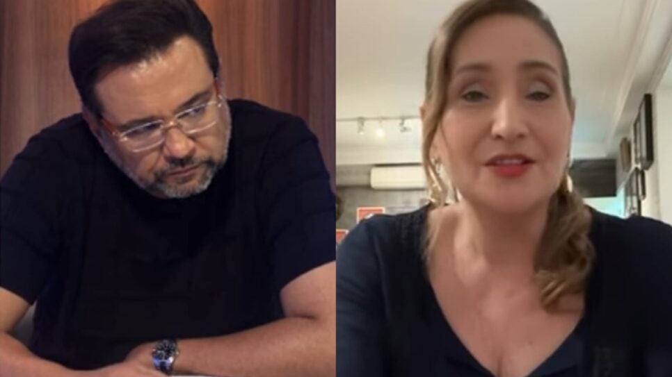 Apresentador exposto pela colega sobre briga do passado (Fotos: Reprodução/ YouTube/ Montagem)
