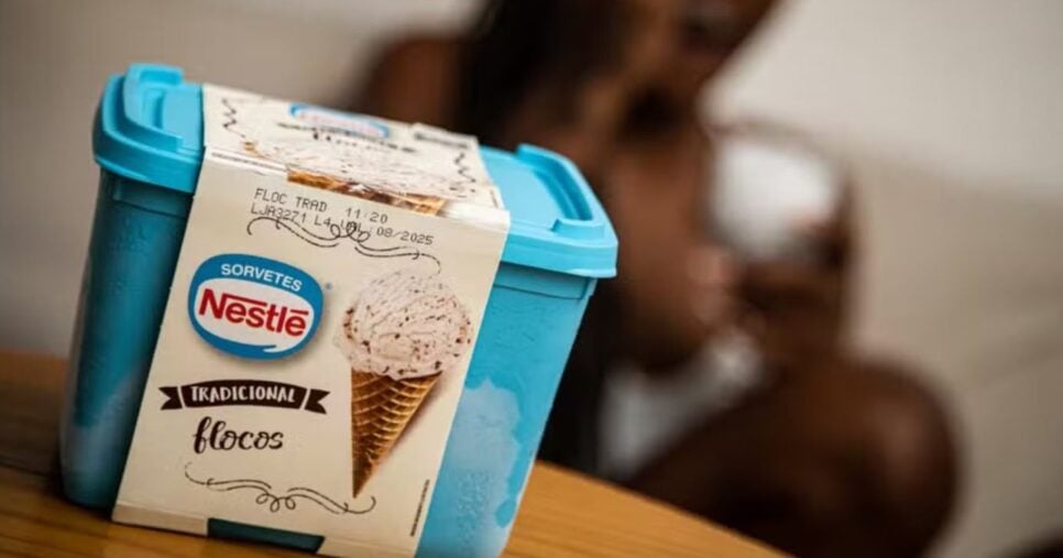 Sorvetes Nestlé tem liderança no mercado (Foto Reprodução/Internet)