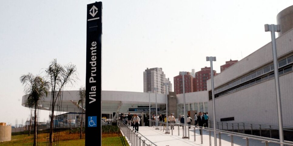 A estação da Vila Prudente está recebendo a Feira da Saúde (Reprodução: Internet)