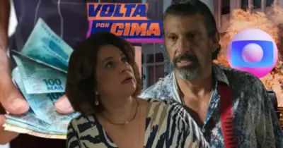 De amantes a inimigos: Osmar faz a rapa nas contas de Violeta e lida com vingança em Volta Por Cima