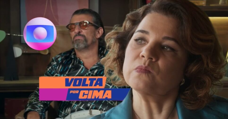Separação e assassinato: Fim de Violeta e Osmar em Volta Por Cima (Foto: Reprodução/ TV Globo/ Montagem TV Foco)