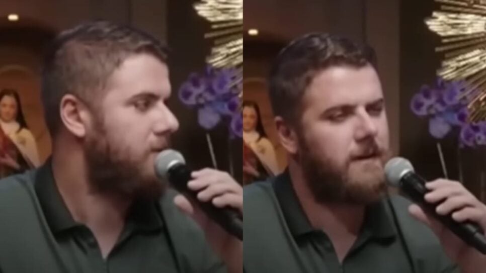 Cantor ressurge barbudo e faz desabafo sobre doença e afastamento dos palcos (Fotos: Reprodução/ YouTube/ Montagem)