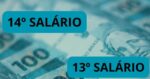 14º salário e 13º salário - Montagem