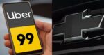 5 melhores carros para trabalhar na Uber e 99 incluindo Chevrolet (Foto: Montagem/TV Foco)