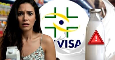 ANVISA proíbe duas marcas famosas de leite após risco (Foto Reprodução/Montagem/Tv Foco/Canva/Lennita)