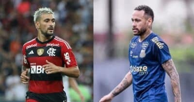 Arrascaeta no Flamengo e chegada de Neymar - Foto Reprodução Internet