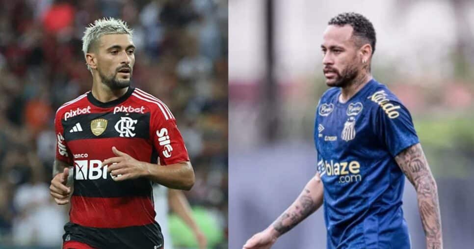 Arrascaeta no Flamengo e chegada de Neymar - Foto Reprodução Internet