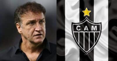 Atlético-MG e Cuca  - Foto Reprodução Internet