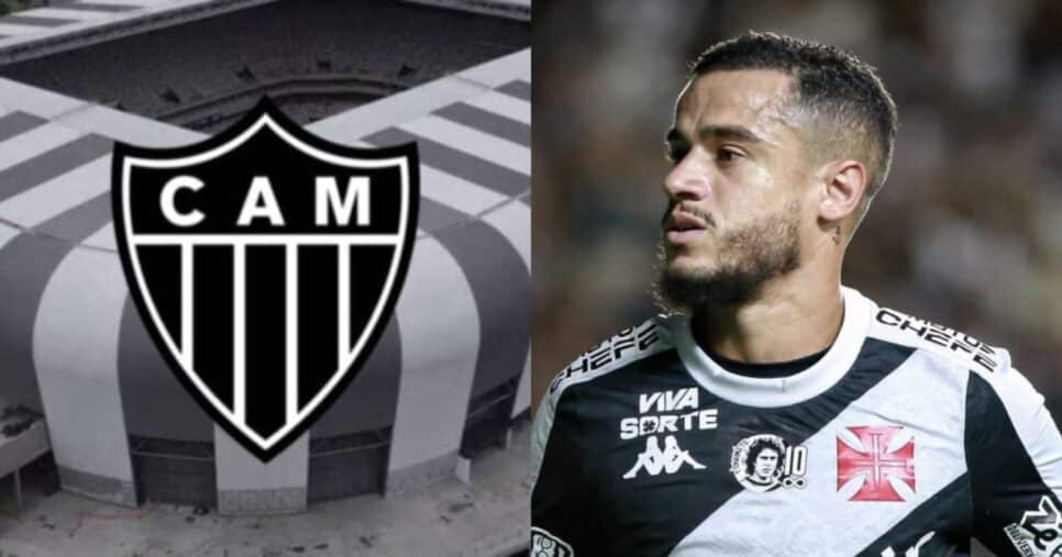 Atlético-MG libera PIX para arrancar dupla de Coutinho no Vasco