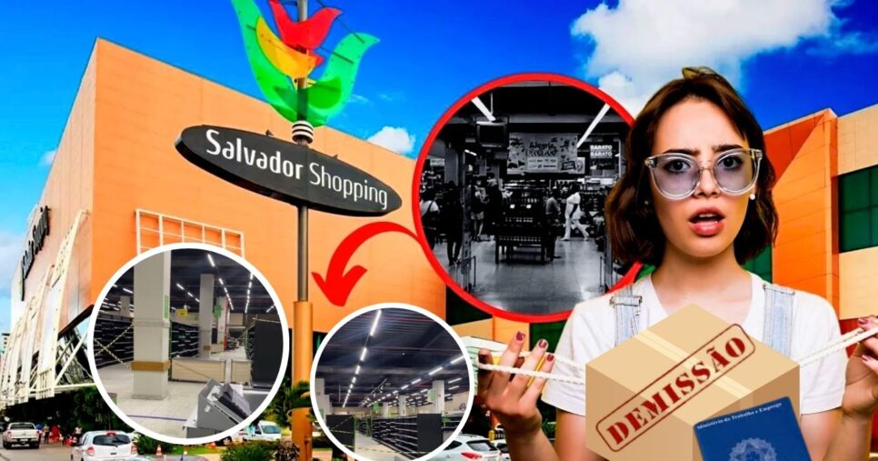Serviço se despede do Salvador Shopping e realiza demissões (Foto Reprodução/Montagem/Tv Foco/Canva/Freepik/TripAdvisor)