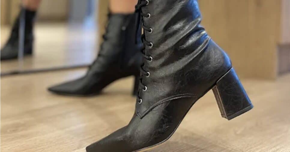 Modelo de Bota de bico fino - Foto: Internet