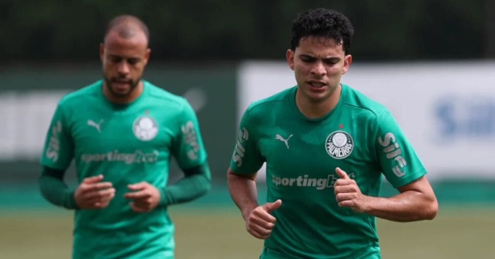Bruno Rodrigues retorna aos poucos as atiividades - (Foto: Cesar Greco/Palmeiras)