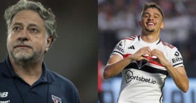 Casares autoriza saída de Pablo Maia e +1 joia de R$ 96M do São Paulo - Foto; Montagem