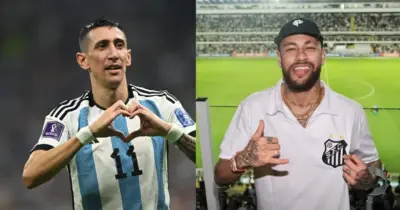 R$2M por mês para jogar com Neymar: Teixeira arma contratação de Di Maria no Santos