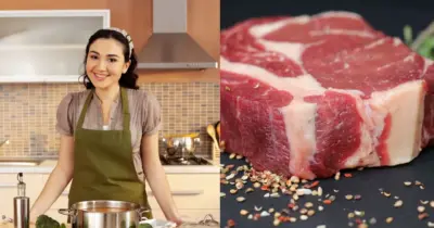 Dona de casa revela como descongelar carne em 10 minutos sem micro-ondas