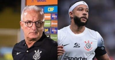 Dorival e desfecho de Depay no Corinthians - Foto Reprodução Internet