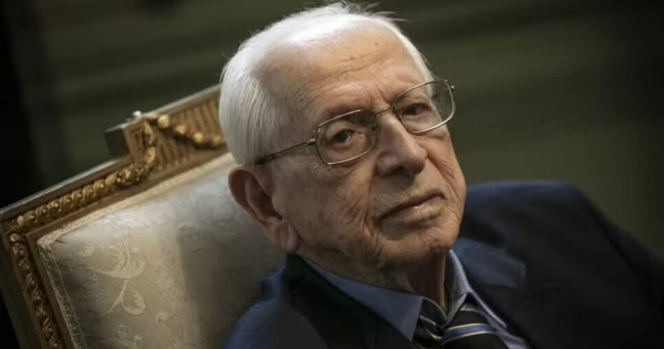 Evanildo Bechara morreu aos 97 anos (Foto: Guito Moreto/Agência O GLOBO)