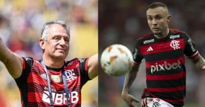 Expulsão de craques no Flamengo em 2025 - Foto Reprodução Internet