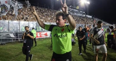 Fernando Diniz no Vasco (Foto: Lucas Figueiredo/Getty Images)