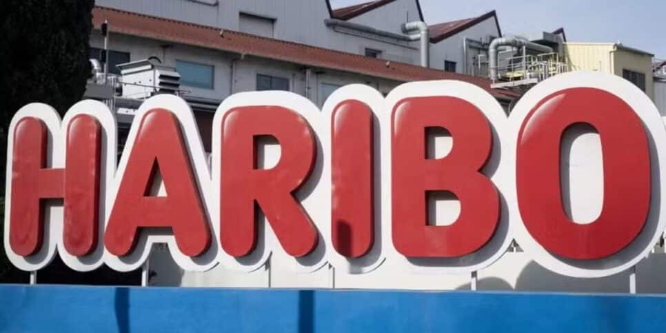 Fábrica da Haribo na França (Foto: Miguel Medina/AFP)