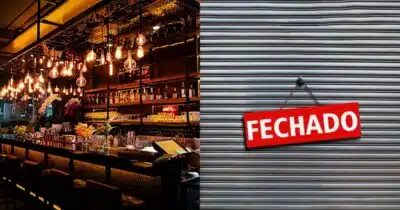 Ilustração restaurante fechado (Fotos: Canva)