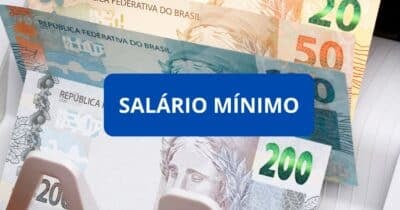 Ilustração salário mínimo (Fotos: Canva)
