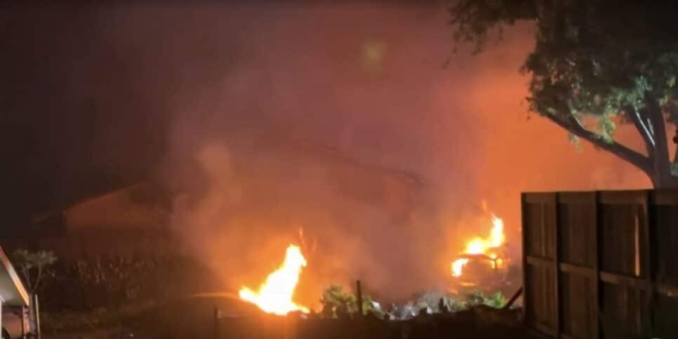 Incêndio (Foto: Reprodução / Globo)
