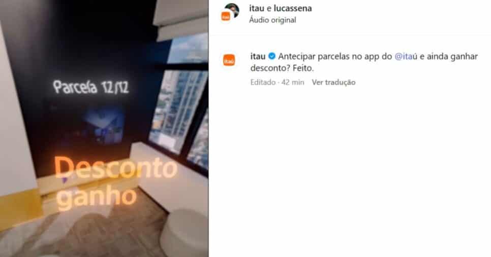 Itaú revela método para reduzir o valor da fatura do cartão
