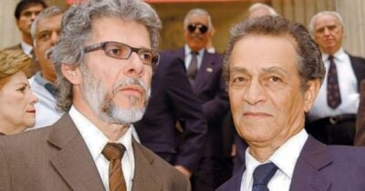 José Mayer e Nelson Xavier em Senhora do Destino (Divulgação Globo)