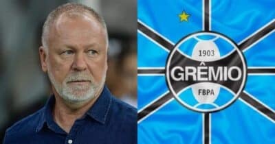 Mano Menezes no Grêmio e adeus de reforço - Foto Reprodução Internet