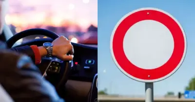 Atenção motoristas: Nova placa vermelha e branca aparece do nada e sua vida corre risco