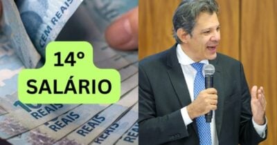 Nem precisa do INSS: Haddad crava anúncio sobre o 14º salário (Foto: Reprodução/ Internet)