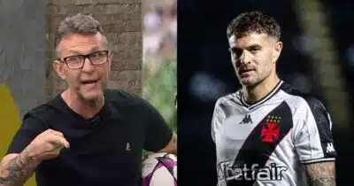 Neto parando a Band com contratação no Corinthians - Foto Reprodução Internet