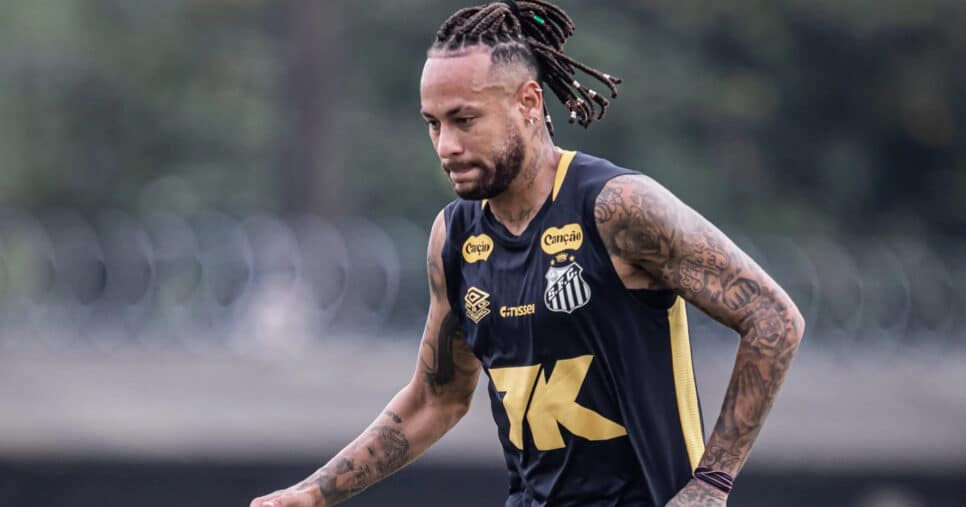 Neymar fala sobre renovação com o Santos (Foto: Raul Baretta/Santos FC)