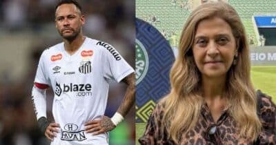 Neymar  / Leila Pereira - Montagem: TVFOCO