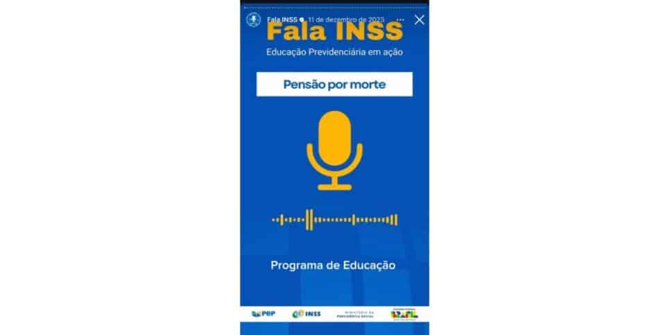 Programa educa do INSS (Foto: Reprodução / Instagram)