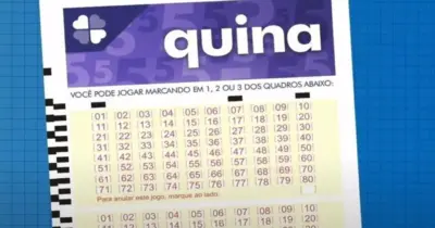 Confira os números sorteados na Quina no concurso 6731, nesta sexta (16)