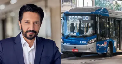 Nova lei em vigor em 2025, sancionada por Ricardo Nunes, chega com proibição nos ônibus de SP