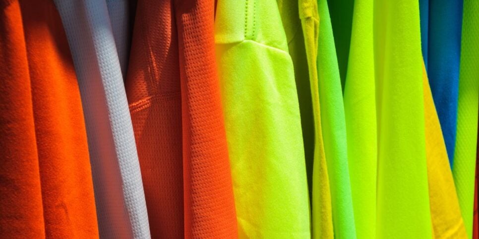 Roupas fluorescentes (Foto: Canva)