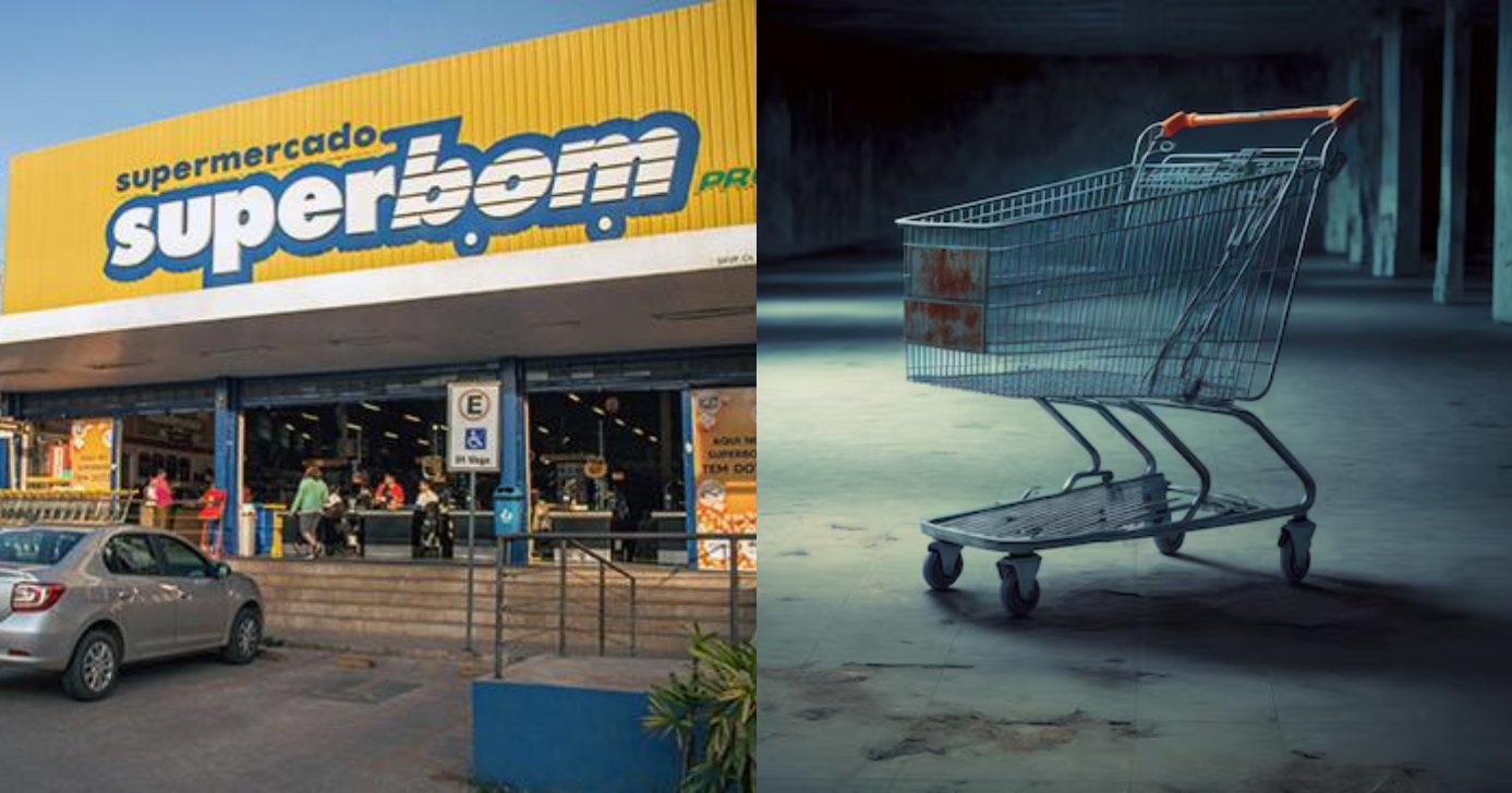 A falência de supermercado popular no Distrito Federal, rival do SuperBom (Foto: Divulgação)