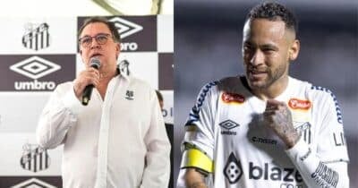 Teixeira no Santos e reforço para Neymar - Foto Reprodução Internet