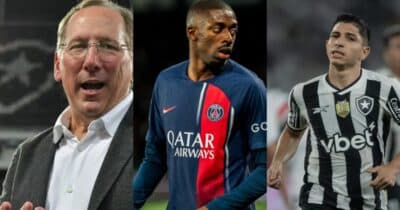 Textor imparável: Dembélé tem anúncio no Botafogo e contratação (Foto: Reprodução/ Internet)
