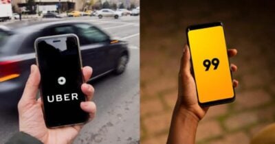 Anúncio da Uber confirma novo serviço pra esmagar 99 - Foto: Montagem