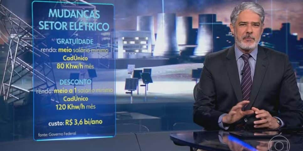 William Bonner no Jornal Nacional (Foto: Reprodução / Globo)