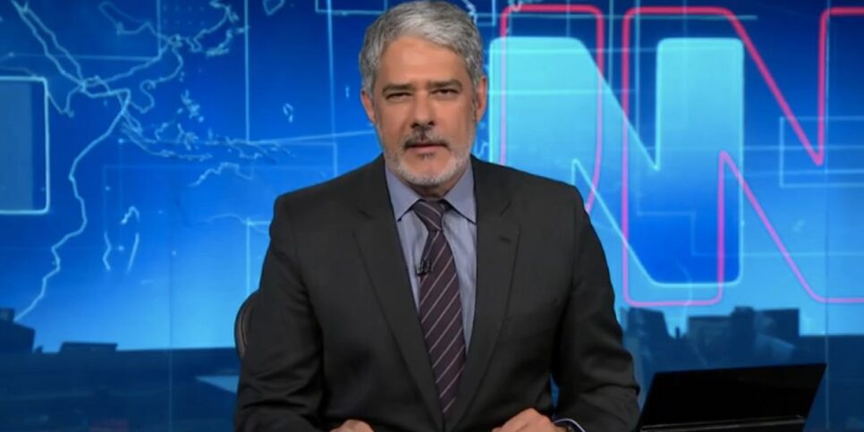 William Bonner no Jornal Nacional (Foto: Reprodução / Globo)