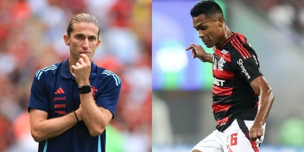 Filipe Luís vê debandada no Flamengo, incluindo Alex Sandro (Reprodução: Gilvan de Souza)