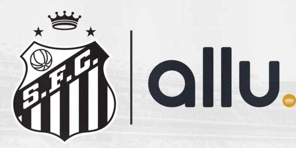 Santos fechou patrocínio com Allu (Reprodução: Internet)