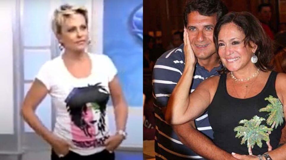 Apresentadora detonou Marcelo Silva, ex marido de Susana Vieira (Foto: Reprodução/ Internet/ Montagem)