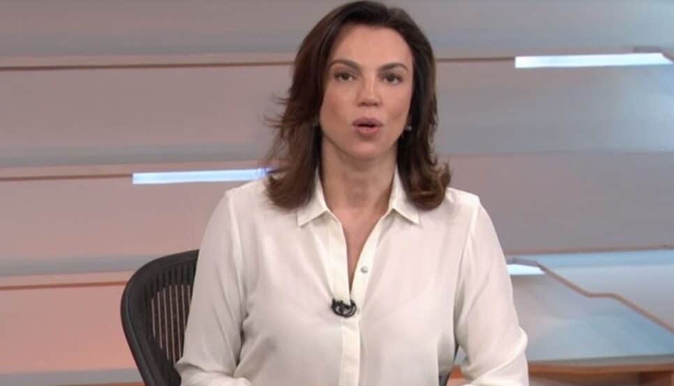 Ana Paula Araújo, âncora do Bom Dia Brasil (Foto: Reprodução/ Globo)